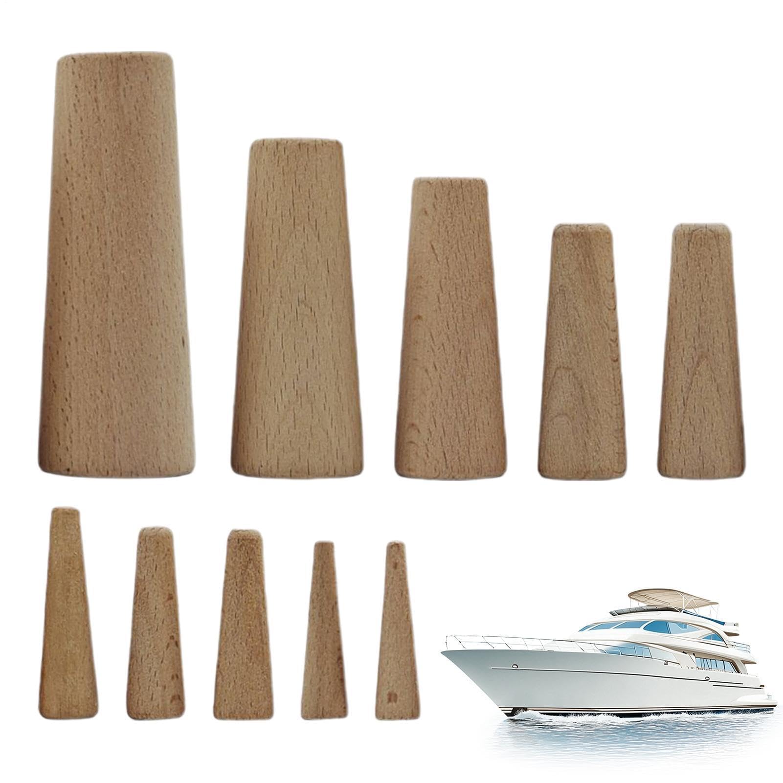 Bouchons de vidange de bateau en bois pour stopper l'eau de cale | Yacht et kayak