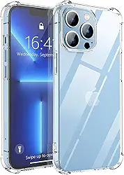 Capa Protetora Para iPhone 13 Pro com Tela de 6.1" Polegadas Capinha Case Transparente Air Anti Impacto Prote��o De Silicone Flex�vel - Danet