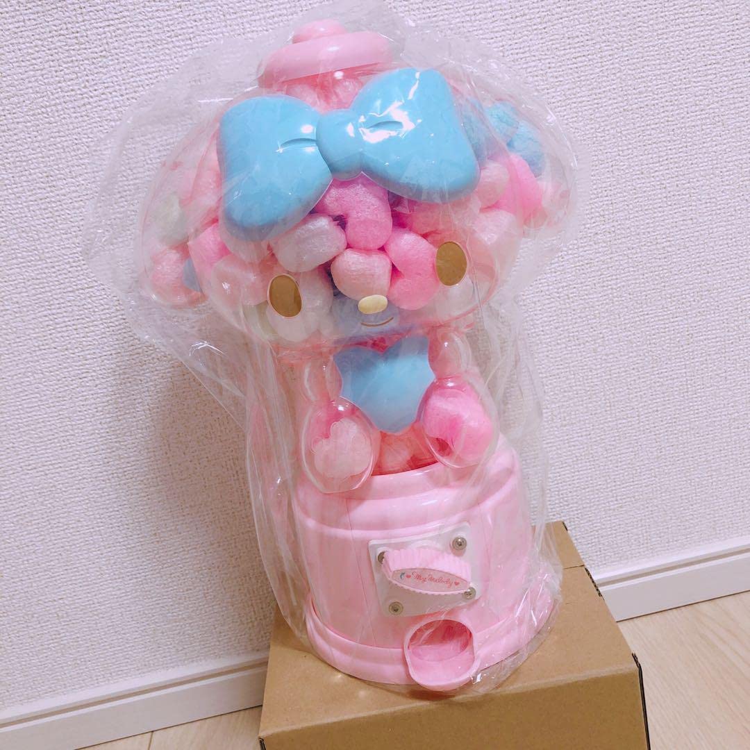Amazon.co.jp: マイメロディ ガムボールマシン ガチャガチャ 貯金箱 
