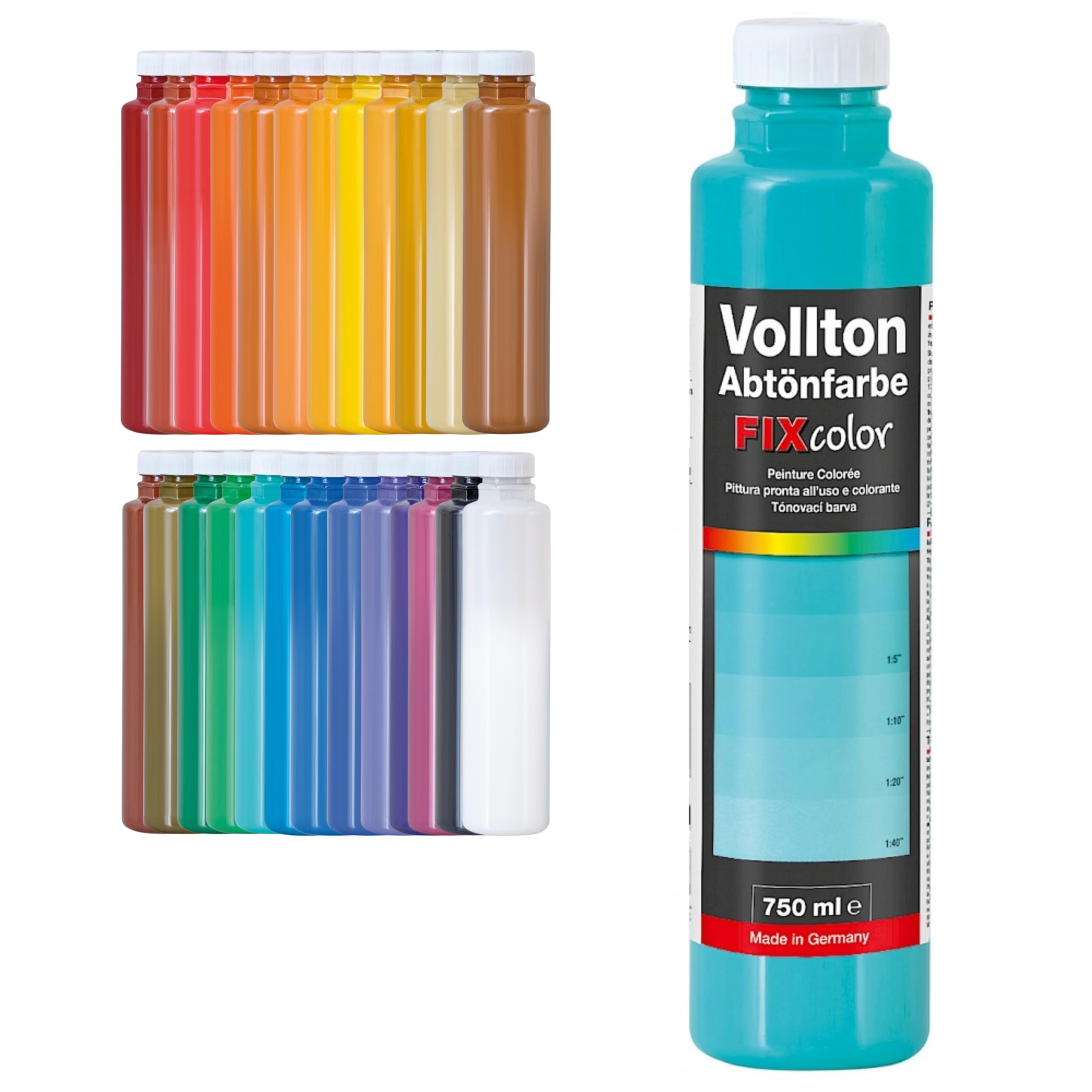 Decotric Decolor Abtönfarbe Mint 750ml
