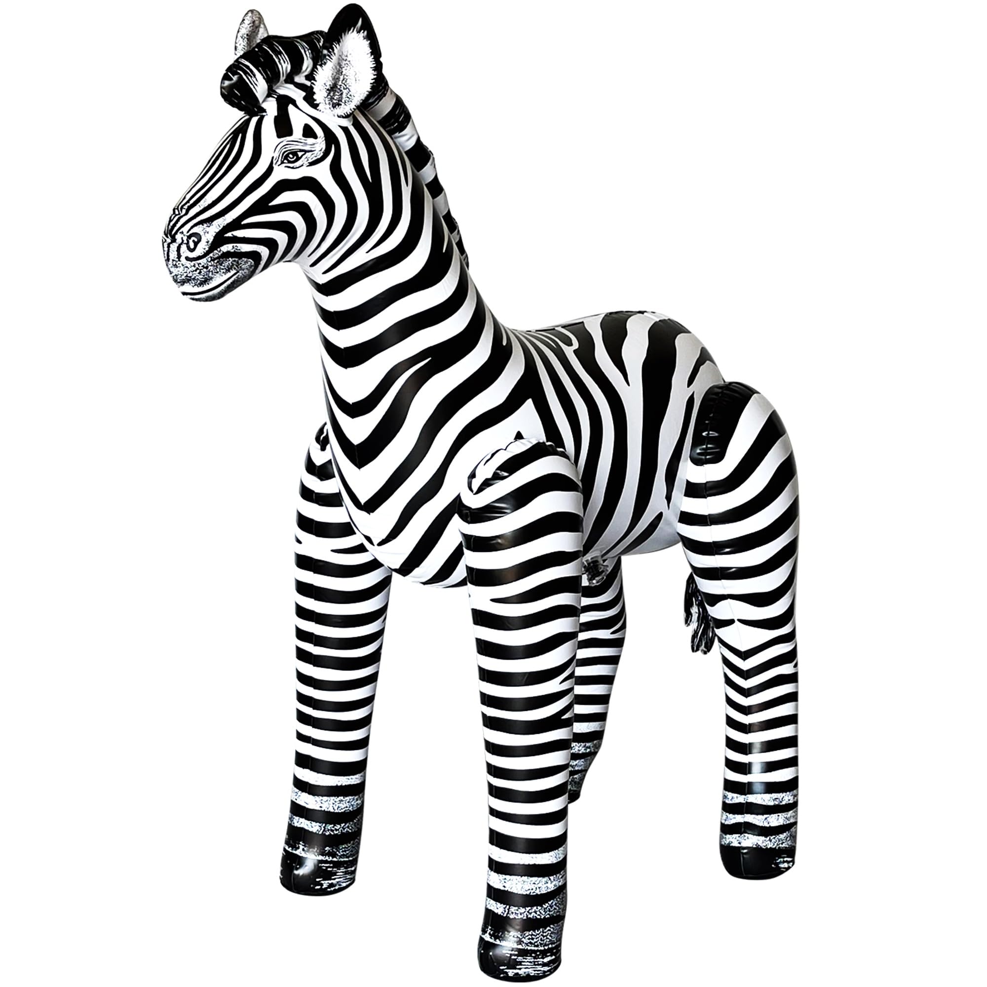 Jet Creations ZEB3 Inflatable Zebra, 32 inch, 32"