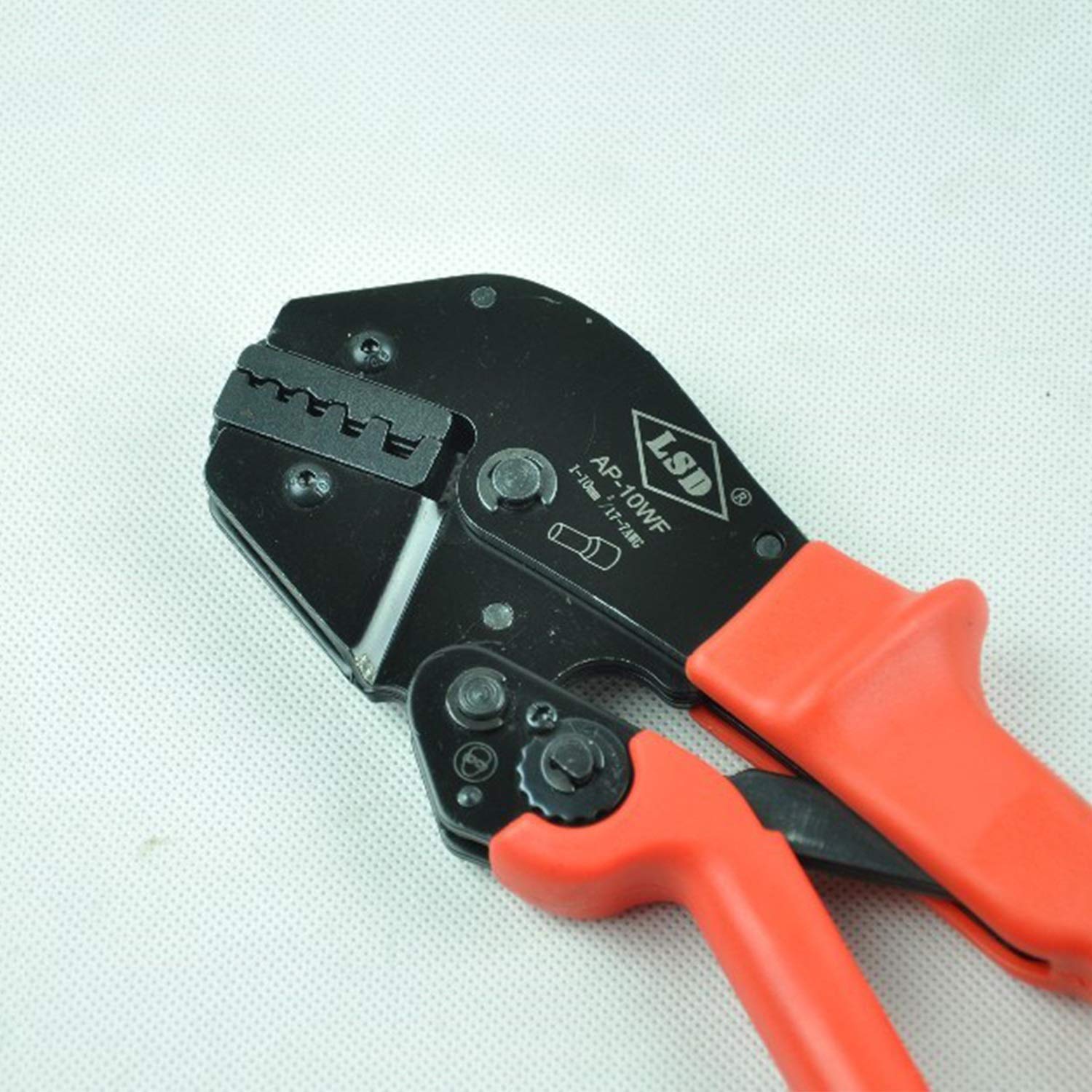Pinza Crimpatrice, Pinze per crimpatura Pinze per crimpatura Terminali per Cavi Connettori 1-10 mm² Utensili manuali per crimpatura Spellafili Multifunzionale