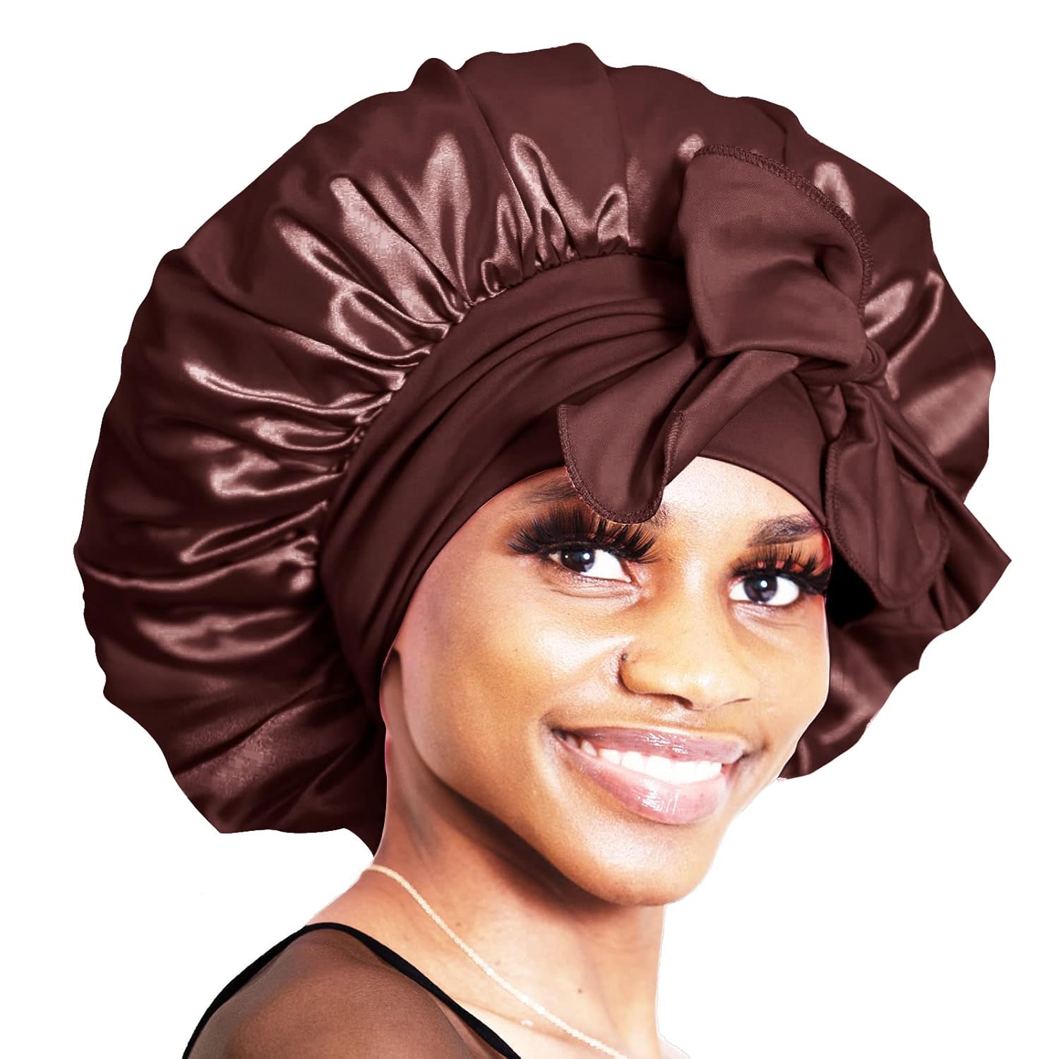 Queen Silk for Sleeping Satin Hair Adjustable Tie