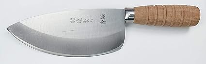 Master Kuo G-4 Medium Fish Knife with 3 layer laminated stainless steel clad, Japanese High Carbon SK5 steel & 60 hardness, Taiwan Tuna chef Knife, Medium fish knife, Long-lasting sharp edge