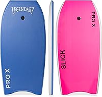 Vista 8 de Legendary Pro X Bodyboard para playa con parte inferior dura, tablas Boogie para niños y adultos, selladas térmicamente con núcleo EPS, correa