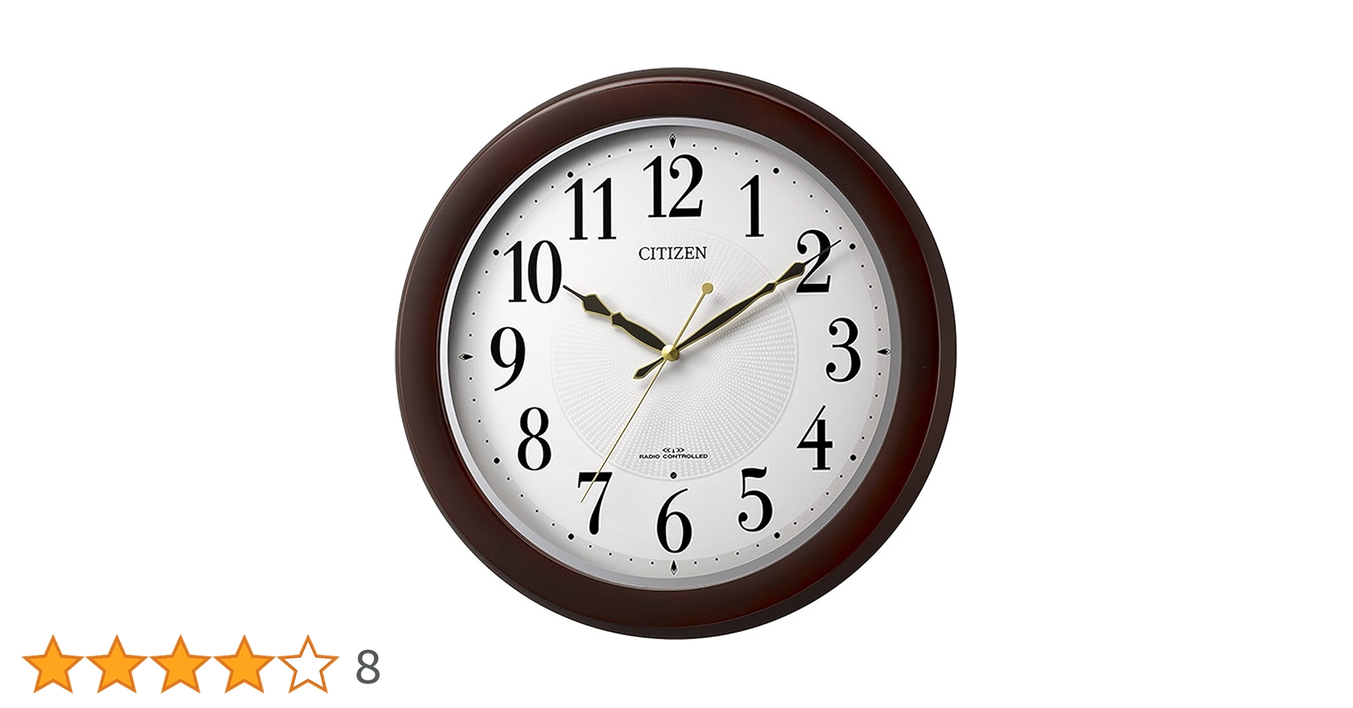 シチズン　電波掛時計 8MYA37-006 音静かな連続秒針　夜眠る秒針 楽天市場】CITIZEN | シチズン 電波 壁掛け 時計 アナログ