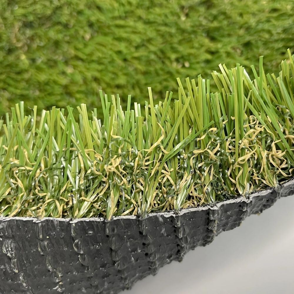 Prato Sintetico In Erba Tappeto Manto Giardino Colore 4 Sfumature Effetto naturale Altezza 20mm 30mm 40mm 50mm Anti UV Atossico Drenante Varie misure (30mm 2x5mt 10mq)