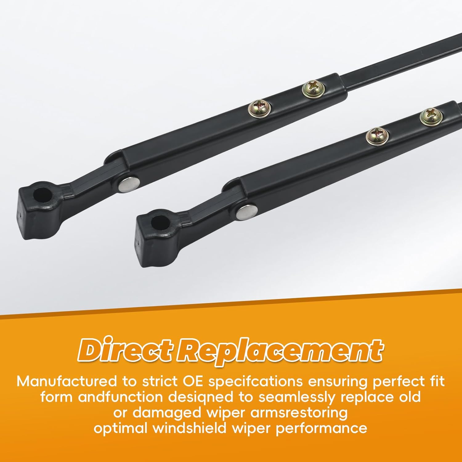 Front Windshield Wiper Arms Pair Set Kit Compatible with Camry 06-11 OE 85221-06100