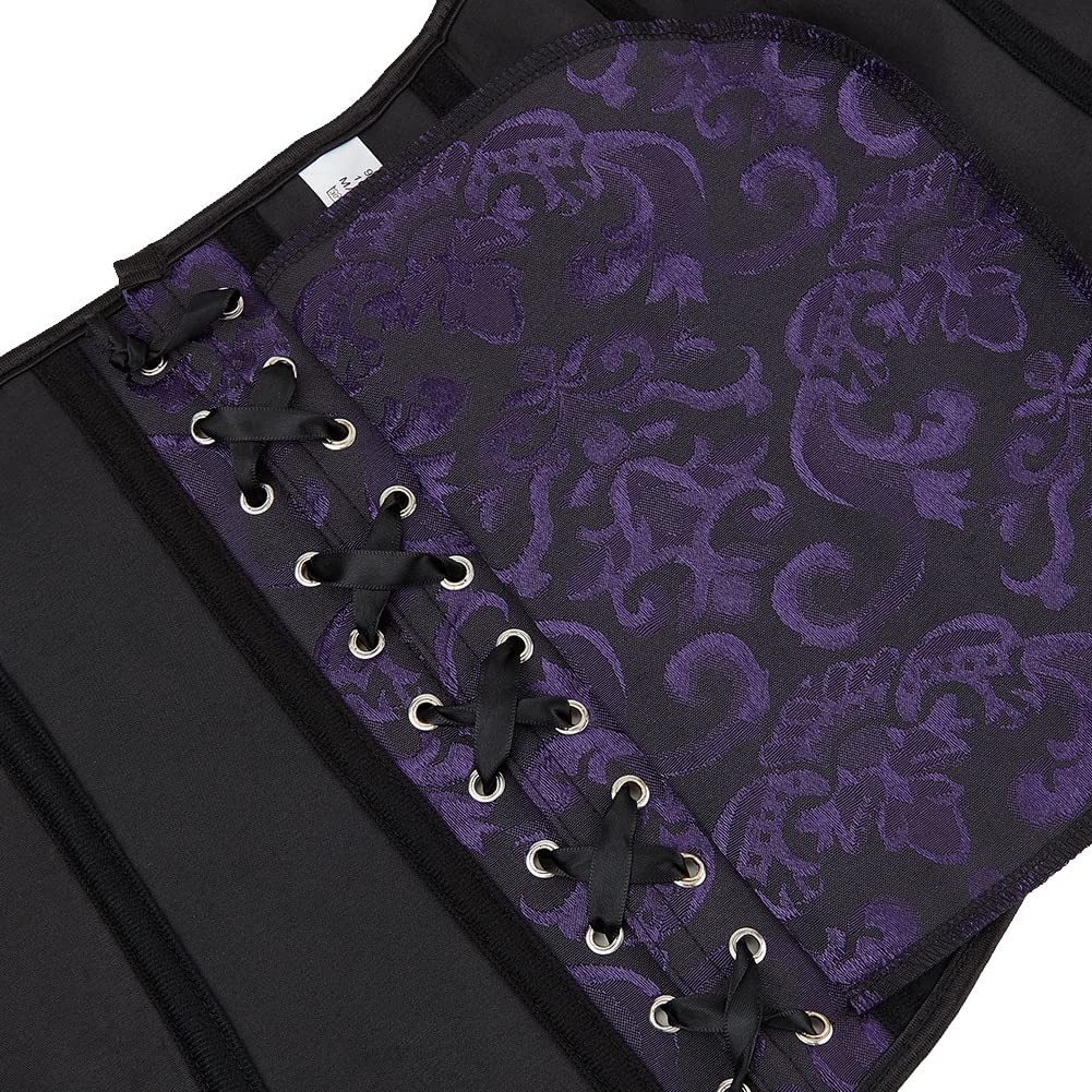 Amazon.co.jp: コルセットサテンコルセット女性のためのゴシック