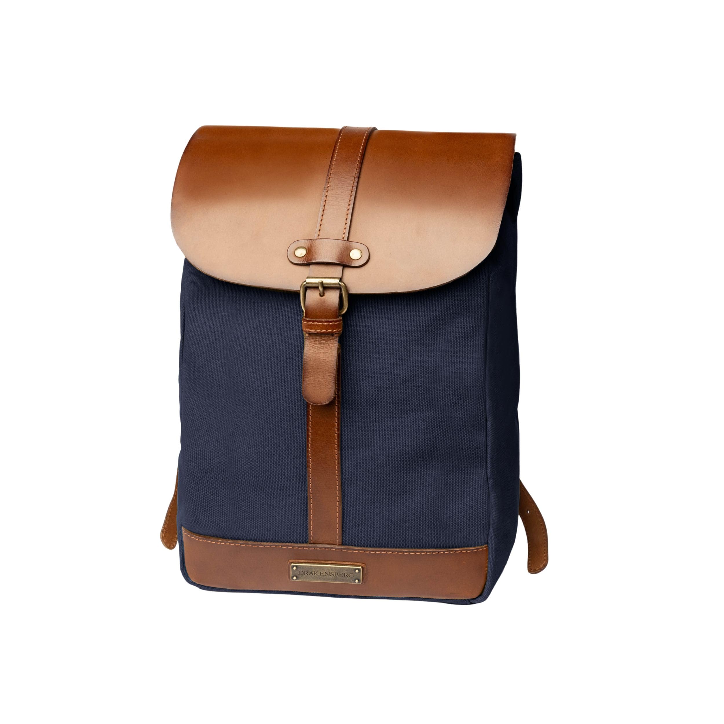 DRAKENSBERG Canvas Rucksack 'Charly' für Damen und Herren - im puristischen Vintage-Design, nachhaltig handgemacht für jeden Tag