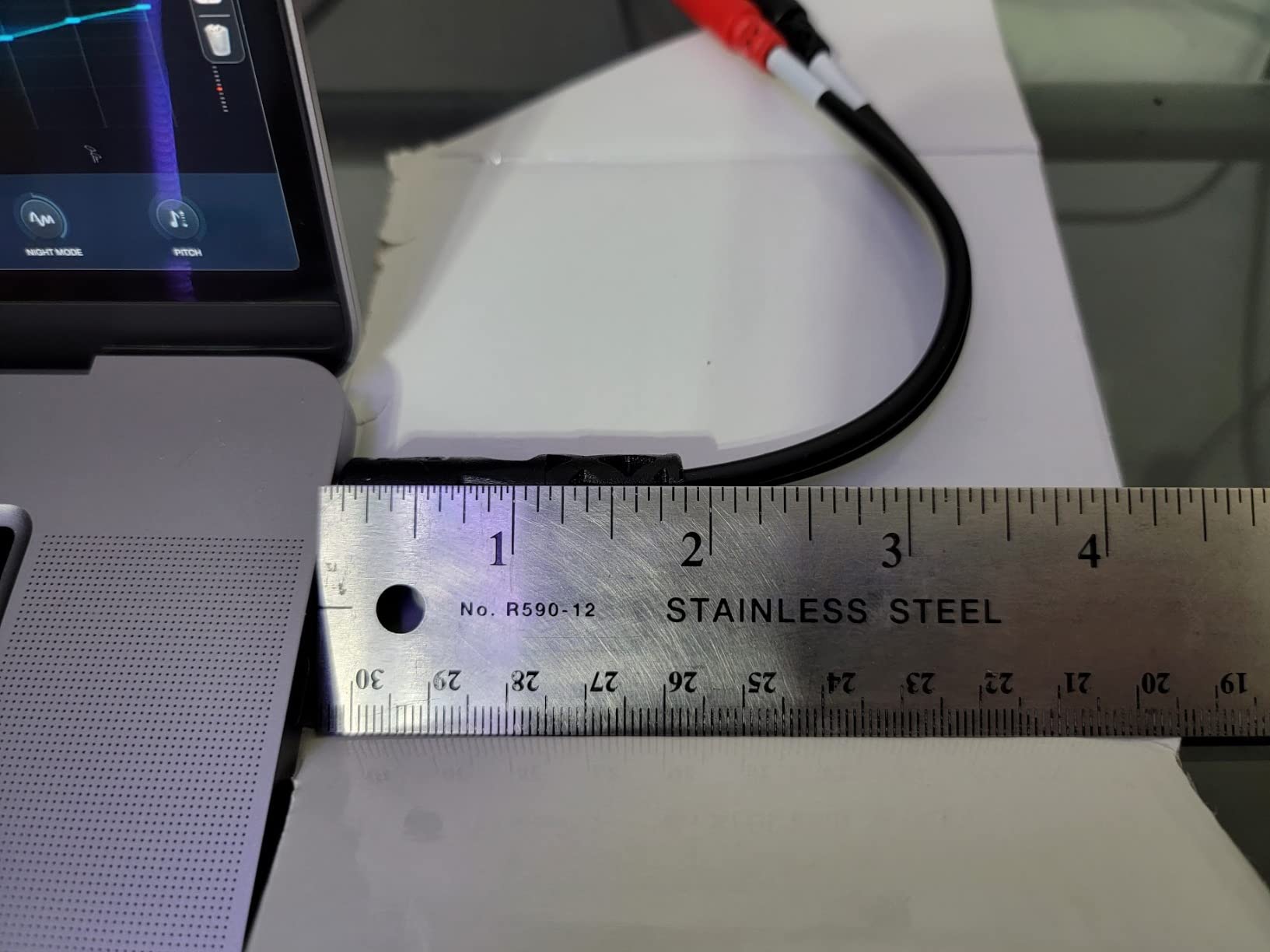 Sounds perfect. But I DETEST the 3.5mm end sticking out 1⅞" from the side of my Macbook.