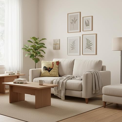 Miniatura 6 de Tache 2 piezas 18 x 18 inch cuadrado clásico Francés matasellos Europea con amor cojín almohada Throw Cover Set