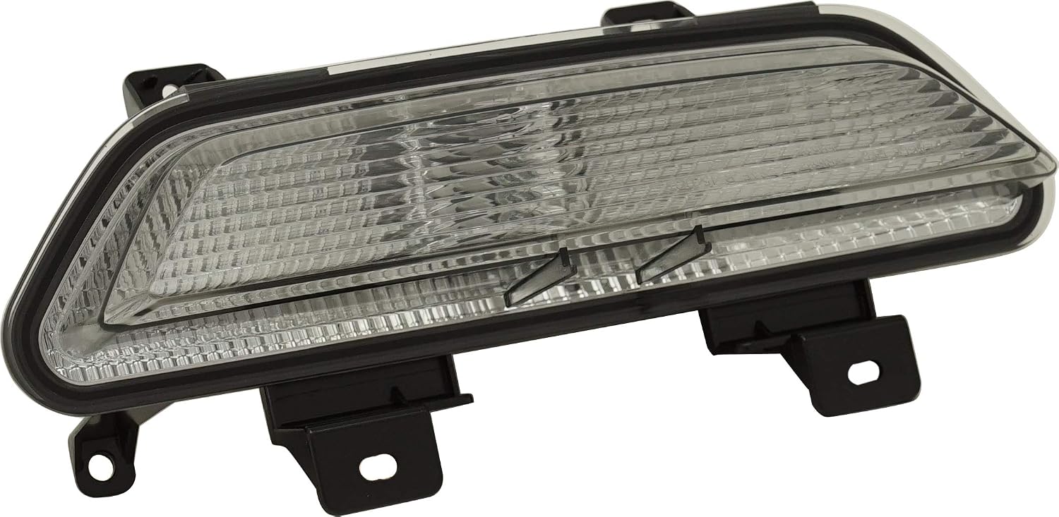 Compatible with 18-22 Mustang Center Backup Light Back Up Lamp Taillight Taillamp with Bulb Clear Plastic