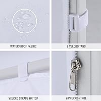 Vista 3 de COOSHADE Instant Canopy SunWall - Toldo de pared lateral de 10 x 10 pies para tienda de campaña desplegable, 1 paquete solo de pared lateral