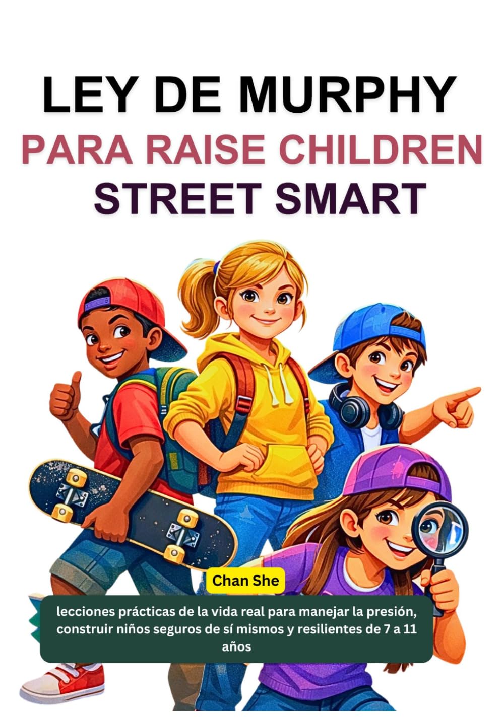 LEY DE MURPHY PARA RAISE CHILDREN STREET SMART: lecciones prácticas de la vida real para manejar la presión, construir niños seguros de sí mismos y resilientes de 7 a 11 años