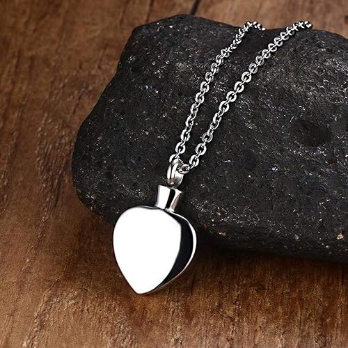 Ataúdes Y Urnas,Artículos Conmemorativos Vintage Papá Siempre En Mi Corazón Collar De Urnas De Cremación para Las Mujeres Colgante De Ceniza Joyería
