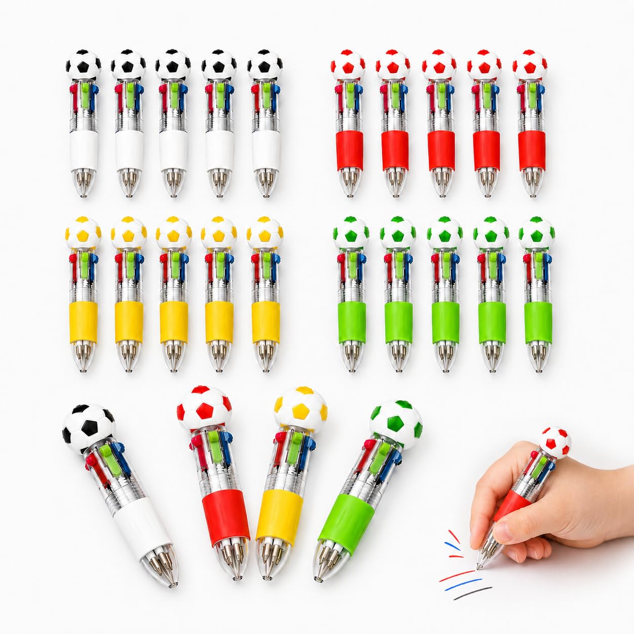 beueyfr 24 Pack Football Party Favours