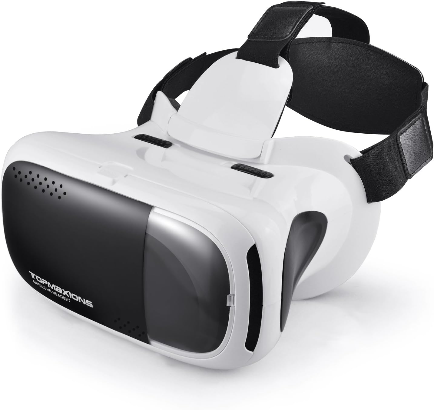 VR Headsets, Virtual Reality 3D Glasses Slim Style Mobile with Capacitive Touch Button Topmaxions 360 Degree Goggles for All 4.7"-6" Smart Phones