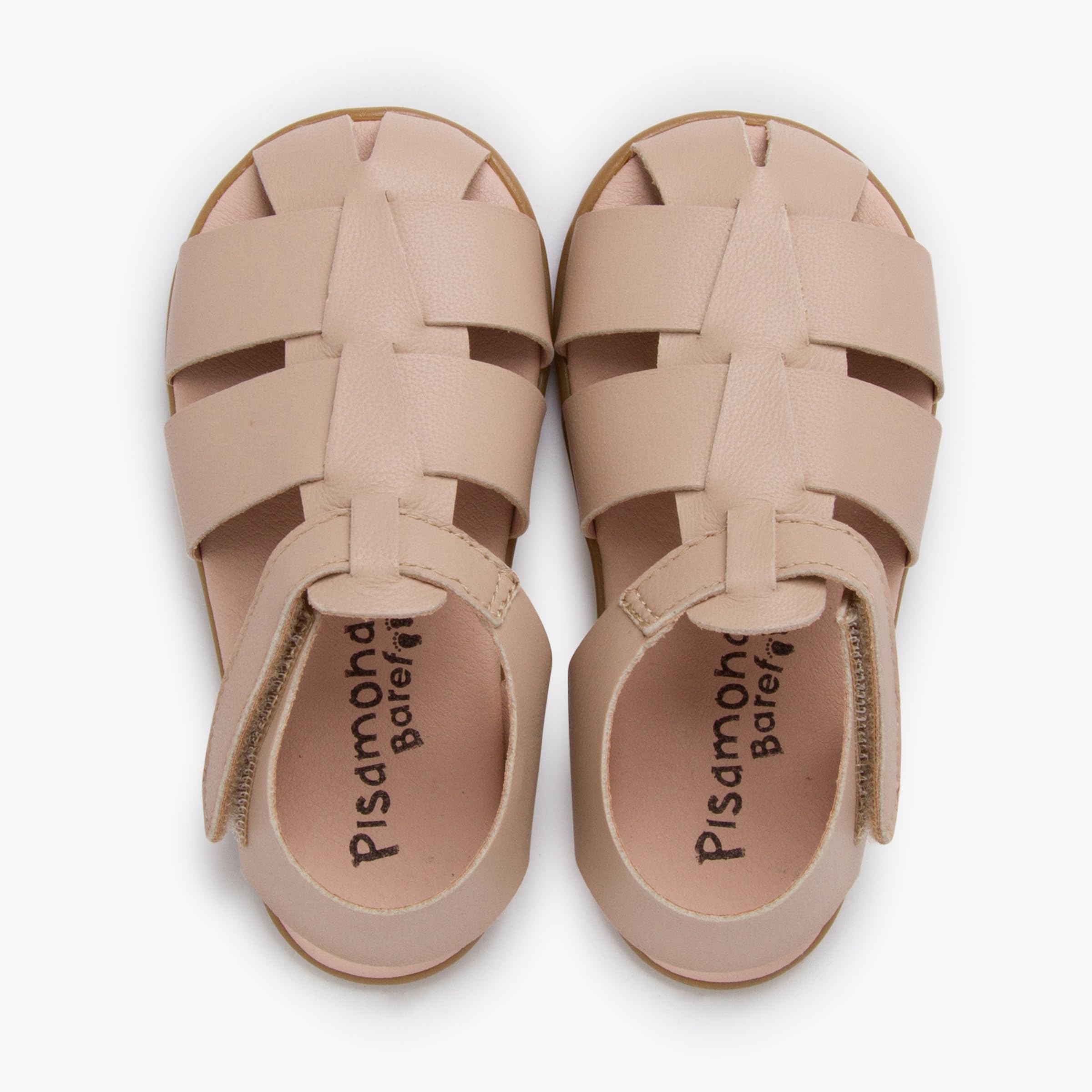 Pisamonas Sandalias Barefoot Tiras Piel