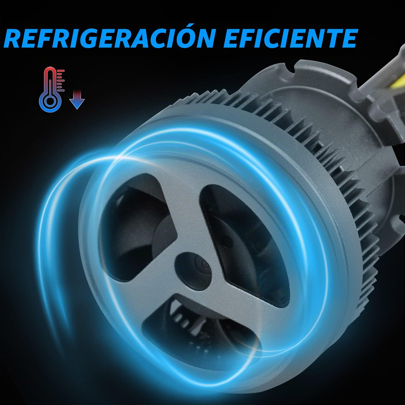 D-Lumina D2S D4S LED Bombillas LED para automóvil a prueba de errores 100% Canbus 90W 18000LM Reemplace las bombillas de xenón HID OEM Plug and Play - - 2 años de garantía (paquete de 2)