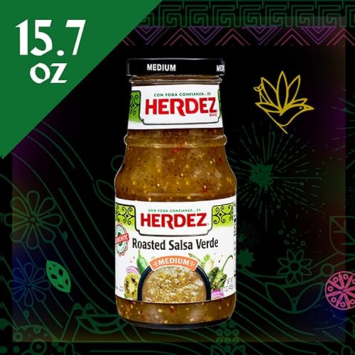 Miniatura 4 de Qualitatt Herdez Salsa Verde Asada Media 15.7 oz Paquete de 3