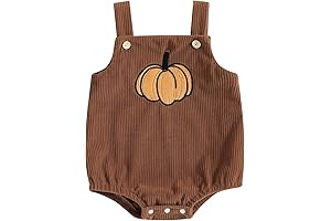 Unisex Pumpkin Boy or Girl Corduroy Halloween Costume