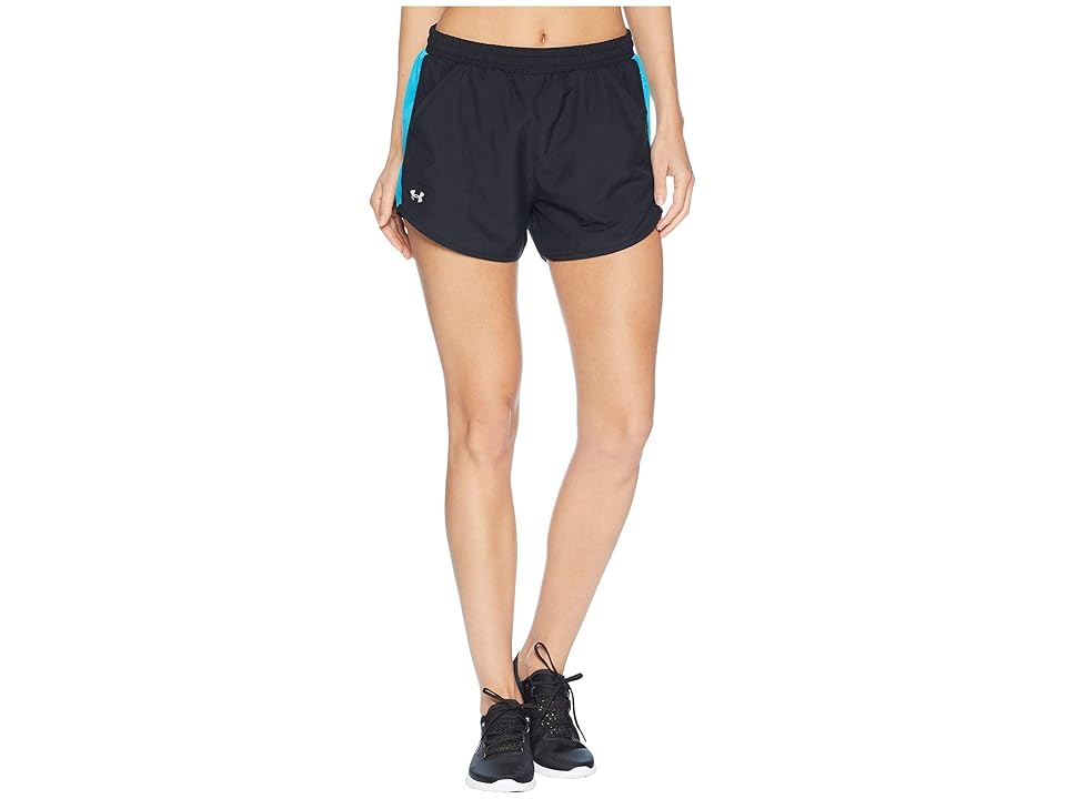 

Under Armour Fly By Shorts (Black/Deceit/Reflective) Women's Shorts