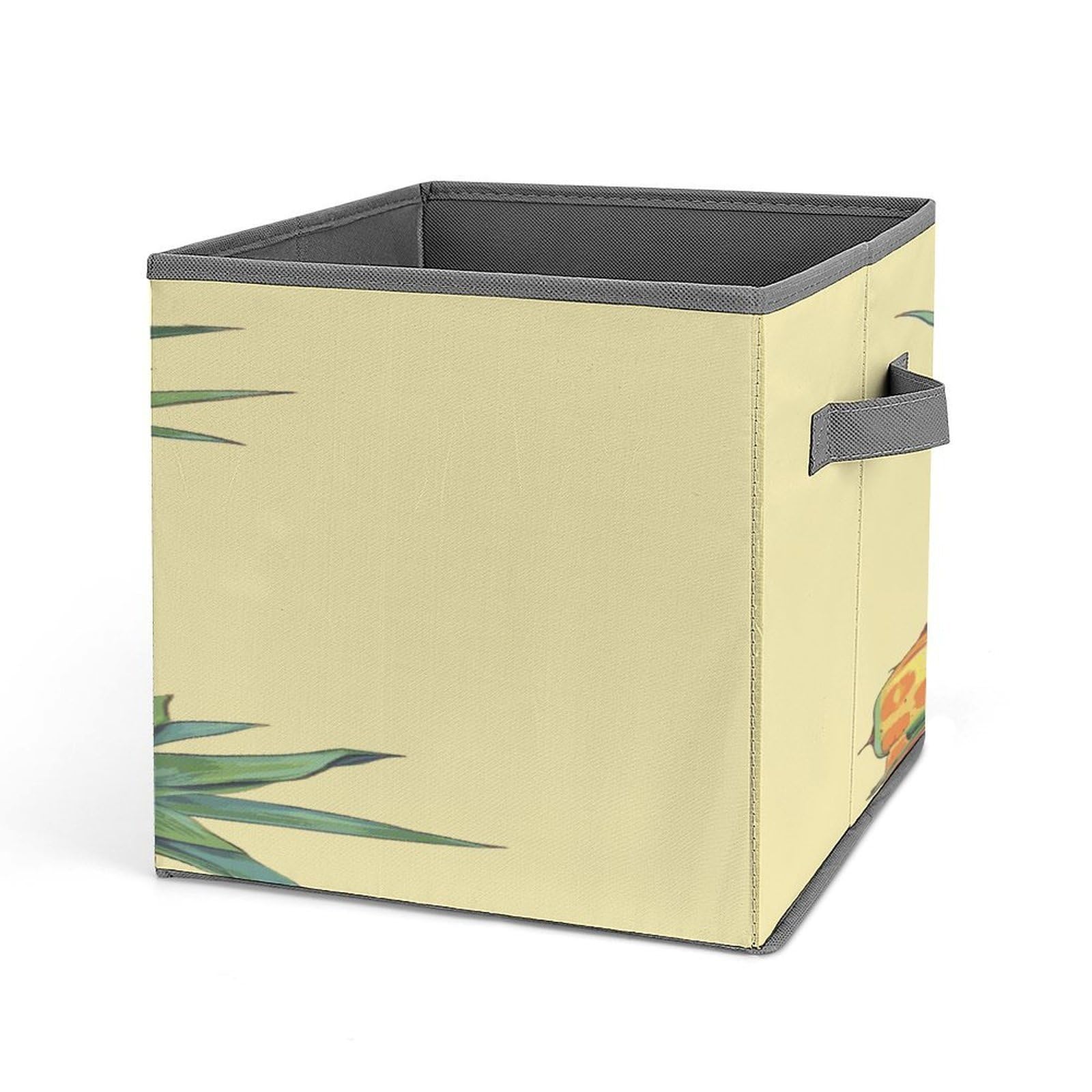 Fekiloot Style Funny Pineapple Storage Bins Storage Baskets