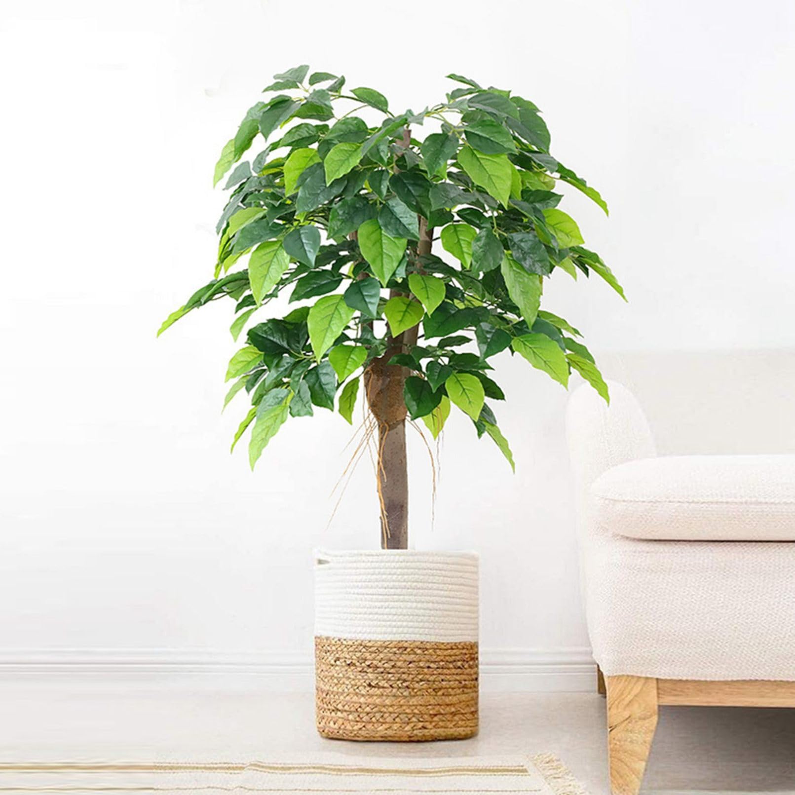 フェイクグリーン 観葉植物 138cm インテリア 人工観葉植物 大型 Amazon｜HGJH 人工観葉植物 大型 インテリア 室内 屋外 鉢植