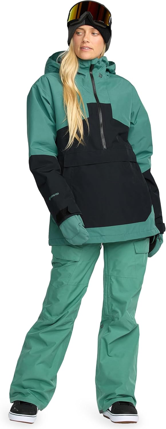 Volcom Women's Stonelark Gore-tex Snowboard Pant – Waterproof Breathable 2-layer