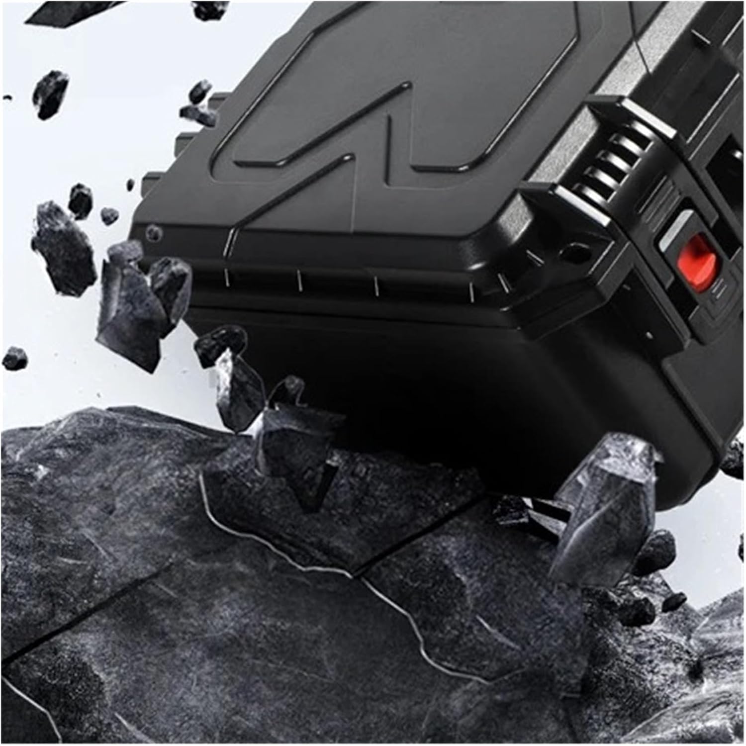 二層ハードケース防水スーツケースキャリーエア 3S/エア 3 ドローン RC2/RC N3 コントローラ