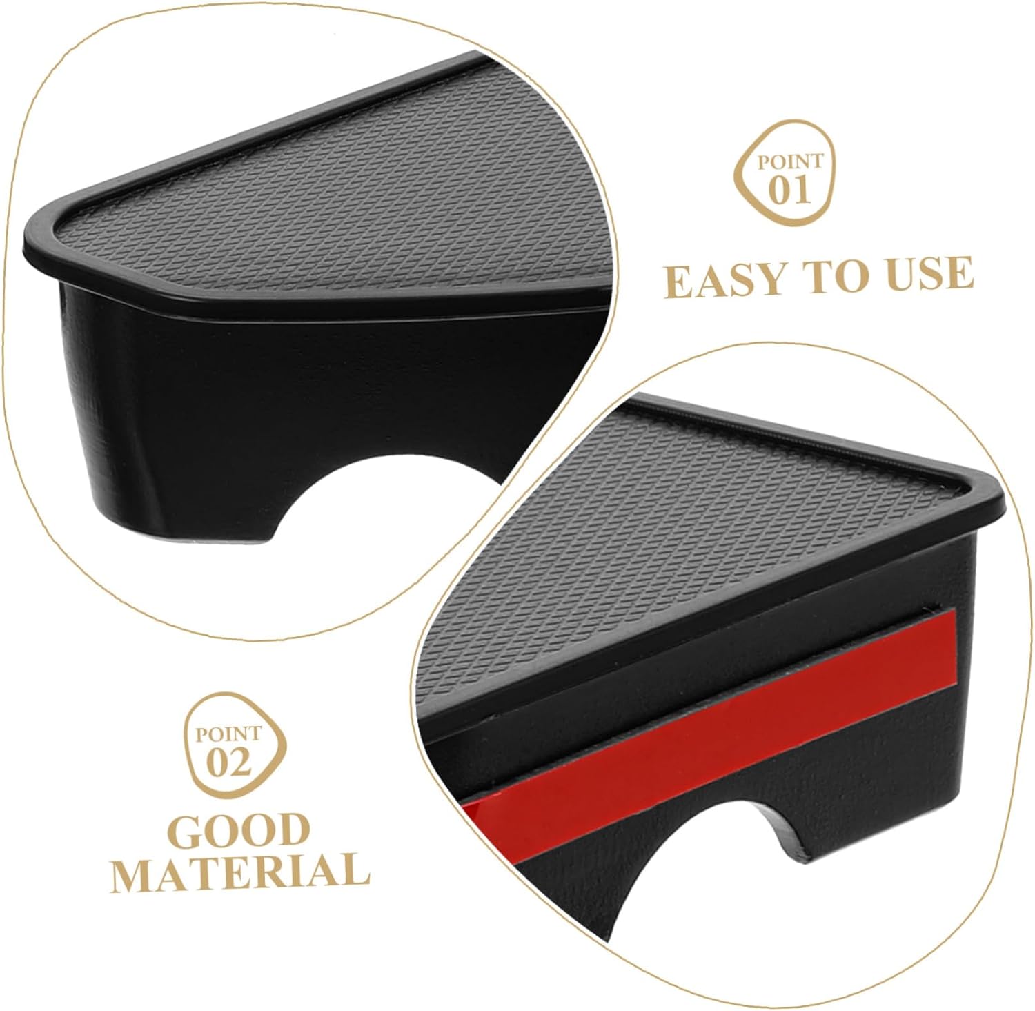 1Pair Truck Bed Stake Pocket Cover Protective Cap for Durable Design Weather Resistant Easy Fit Prevents Damage