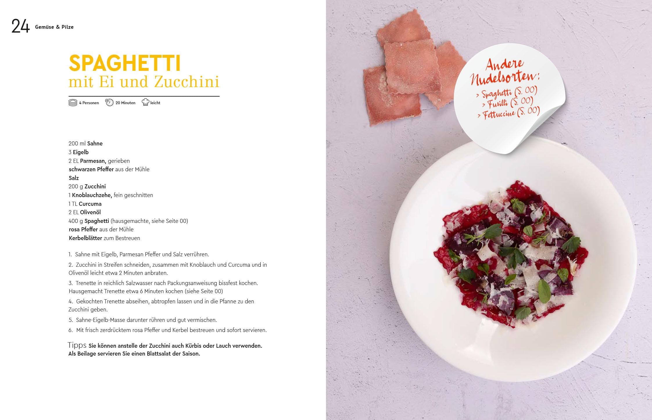 Passion Pasta. Nudelgenuss für jeden Tag: der perfekte Teig und kreative Saucen mit original italienischen Rezepten