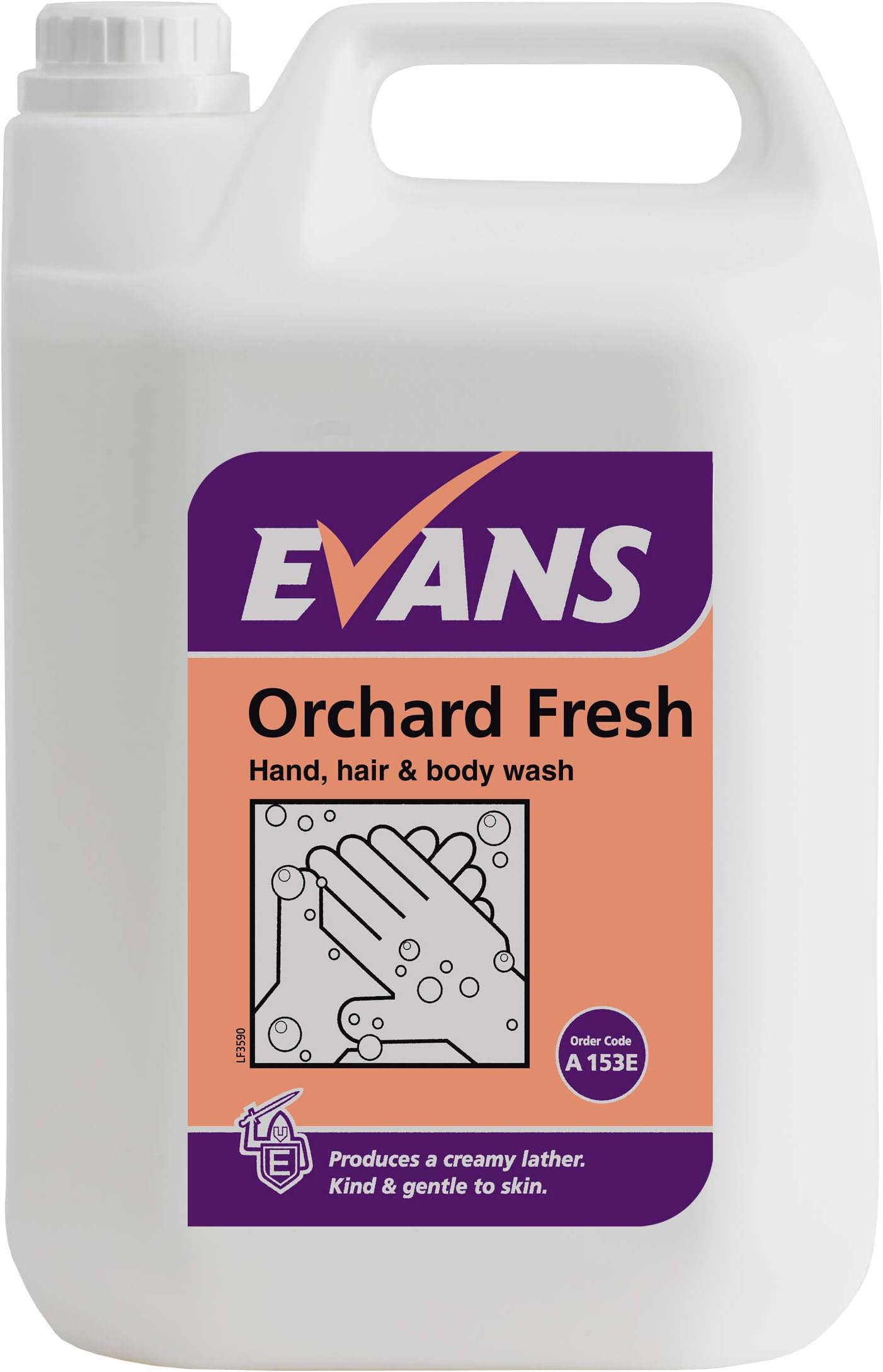 EVANS ORHARD FRESH HAND SOAP 5 LTR PK1