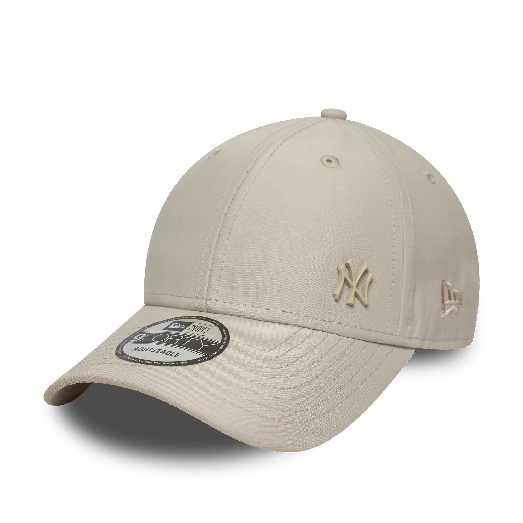 New Era Adult's 9Forty Tonal Flawless MLB New York Yankees Baseball Cap Hat Light Beige
