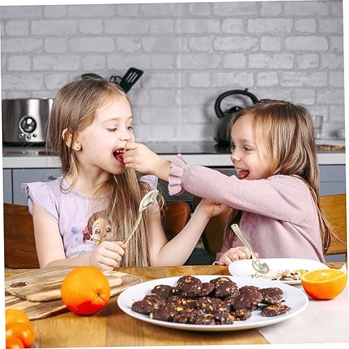 Vista 12 de Cabilock Cucharas de plástico para tartas, mini cucharas de degustación, postre desechables, aperitivos, cucharas para fiesta en casa (oro rosa)