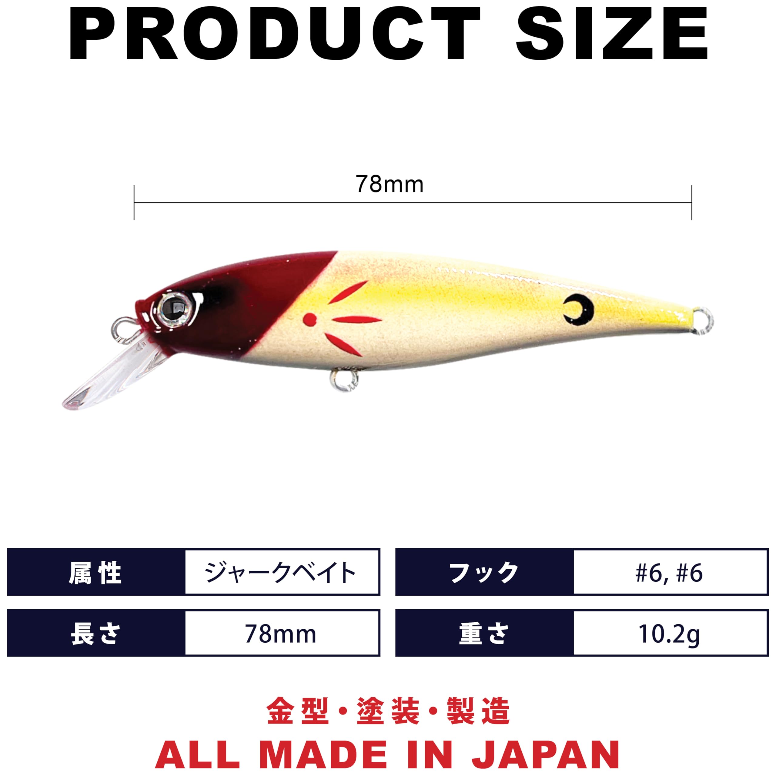 Amazon.co.jp: ラッキークラフト (LUCKY CRAFT) ビーフリーズ78S