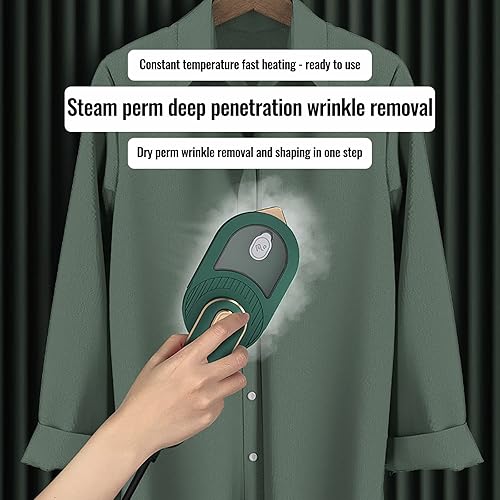 Miniatura 3 de Vaporizador portátil para ropa, ropa de mano, vaporizador plegable para ropa, removedor de arrugas para el hogar y viajes, mini plancha de vapor