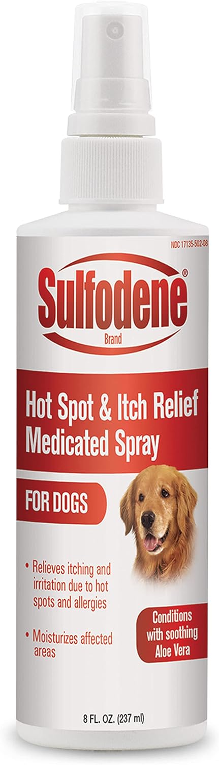 Sulfodene Hot Spot & Itch Relief Medicated Spray for Dogs