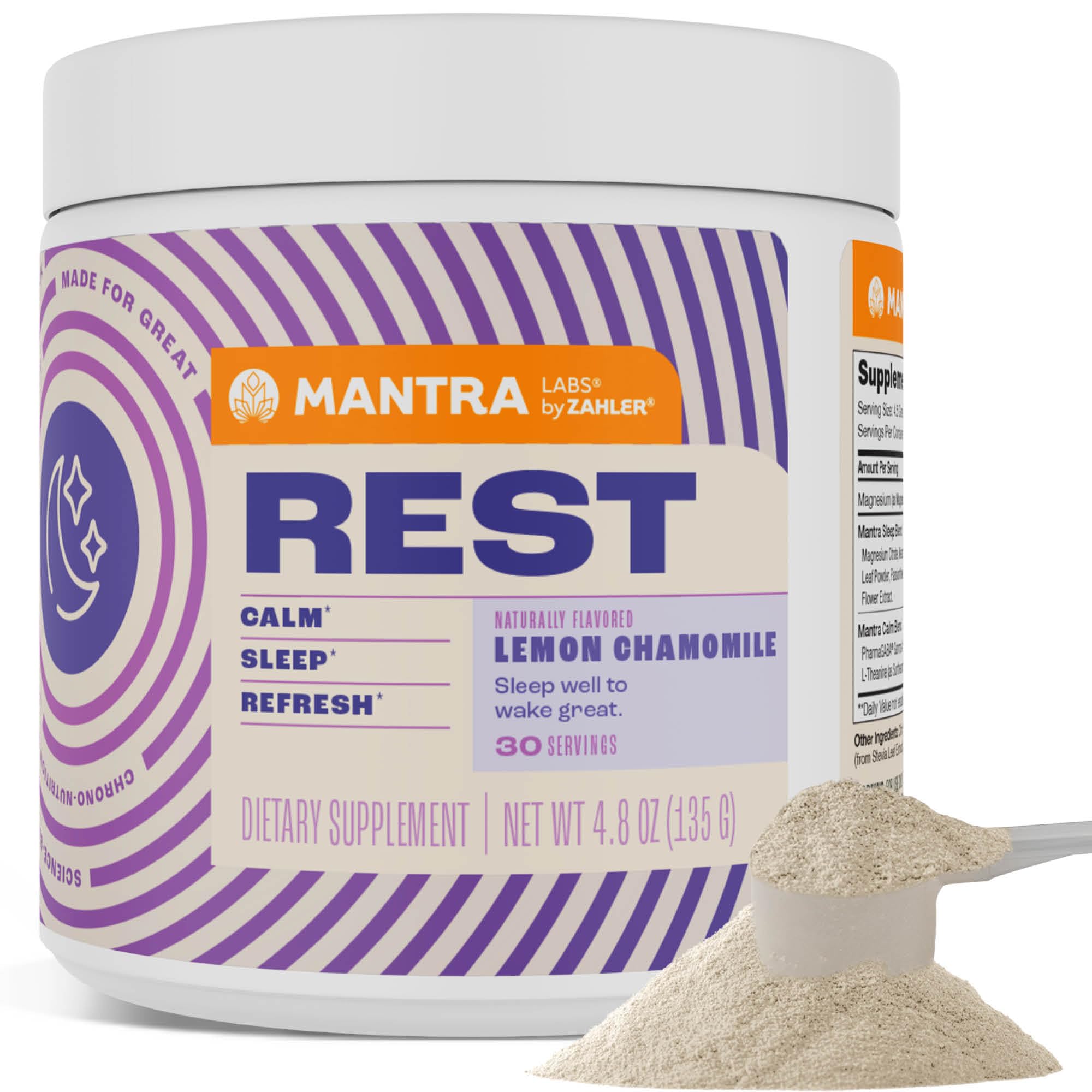 Amazon.com: Zahler Mantra Rest, The Calming Sleep Aid Supplement