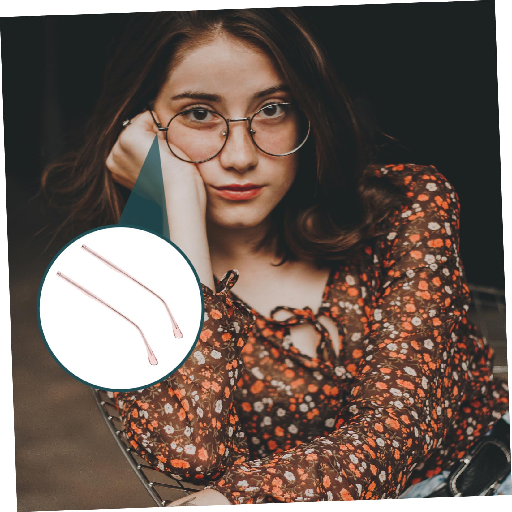 4paare Eyeglasses- Ersatzbügel Für Sonnenbrillen Und Brillen Super Robust Und Komfortabel Geeignet Für Roségoldenem Design