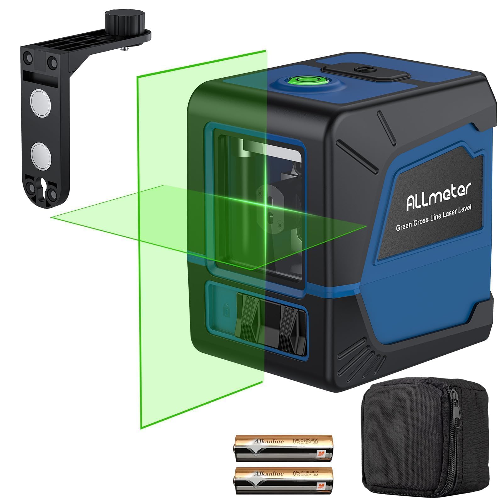 (similar ) 100ft Green Laser Level Automatic Leveling,Laser Level Self Leveling Laser Lazer Level IP54 Dustproof Waterproof,for Construction,Home Renovation Hanging Picture Carrying Pouch AA Battery