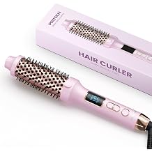 PRITECH Thermal Brush, Heated Round Brush, Ionic Curling Iron Brush