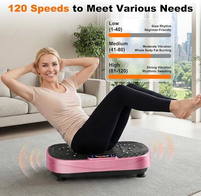 Plataforma Vibratoria para Ejercicio con 300 lbs Capacidad miniatura 5