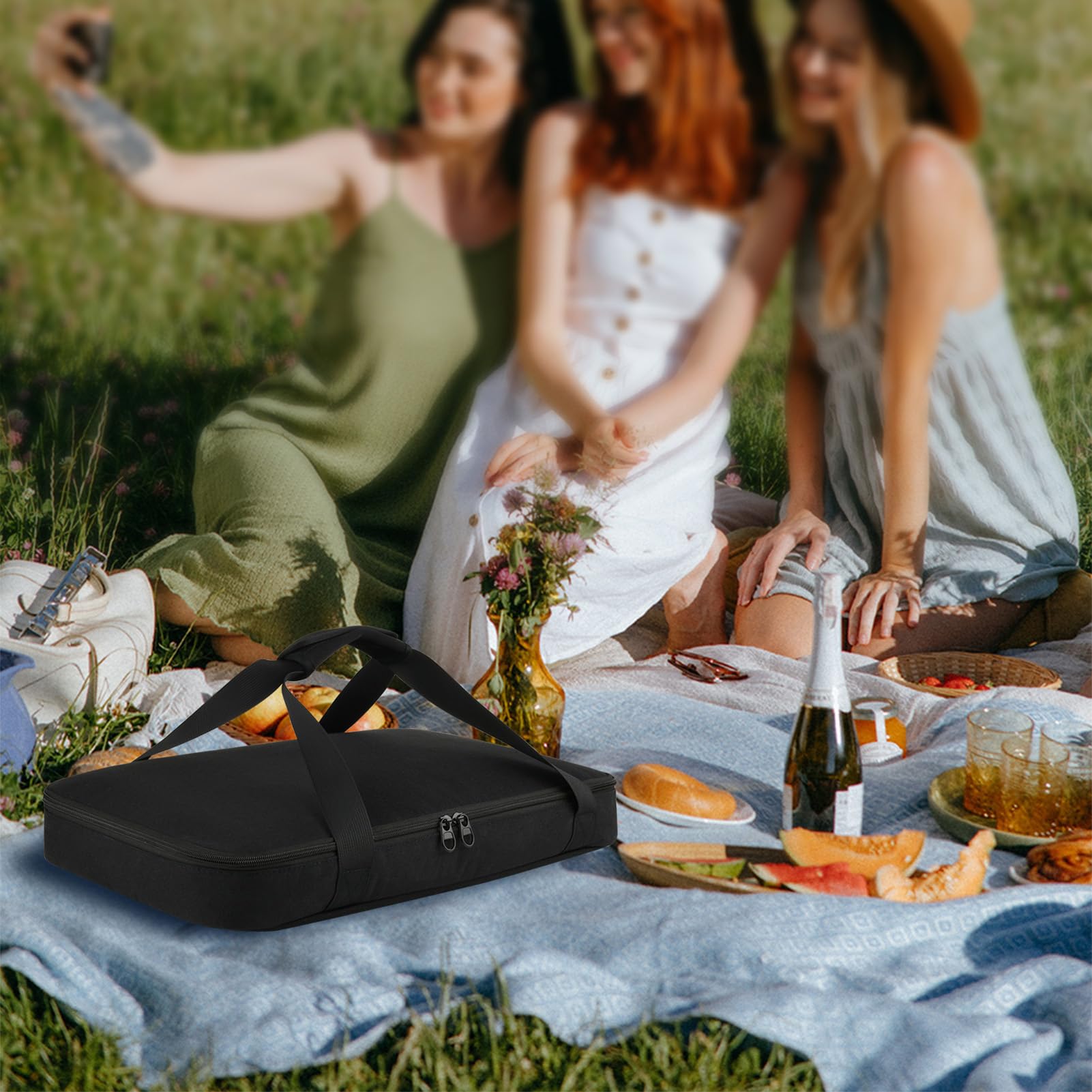 Borsa termica per la consegna della pizza,Borse isotermiche per il trasportatore di pizza,Borsa per il trasporto di cibo - Borsa per la consegna di cibo isolata, Borsa per la consegna