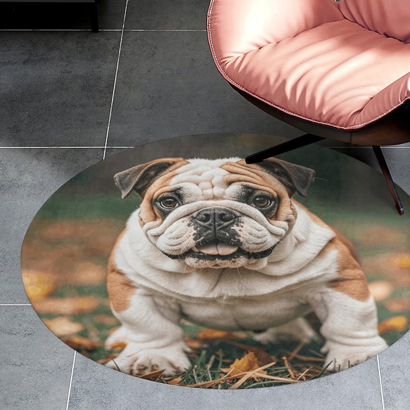 Tapis poils courts anti-glisse en velours corail pour sécuriser une salle de bain