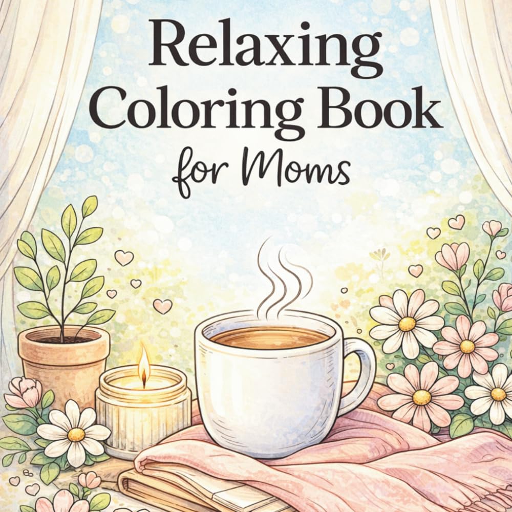 Relaxing Coloring Book for Moms