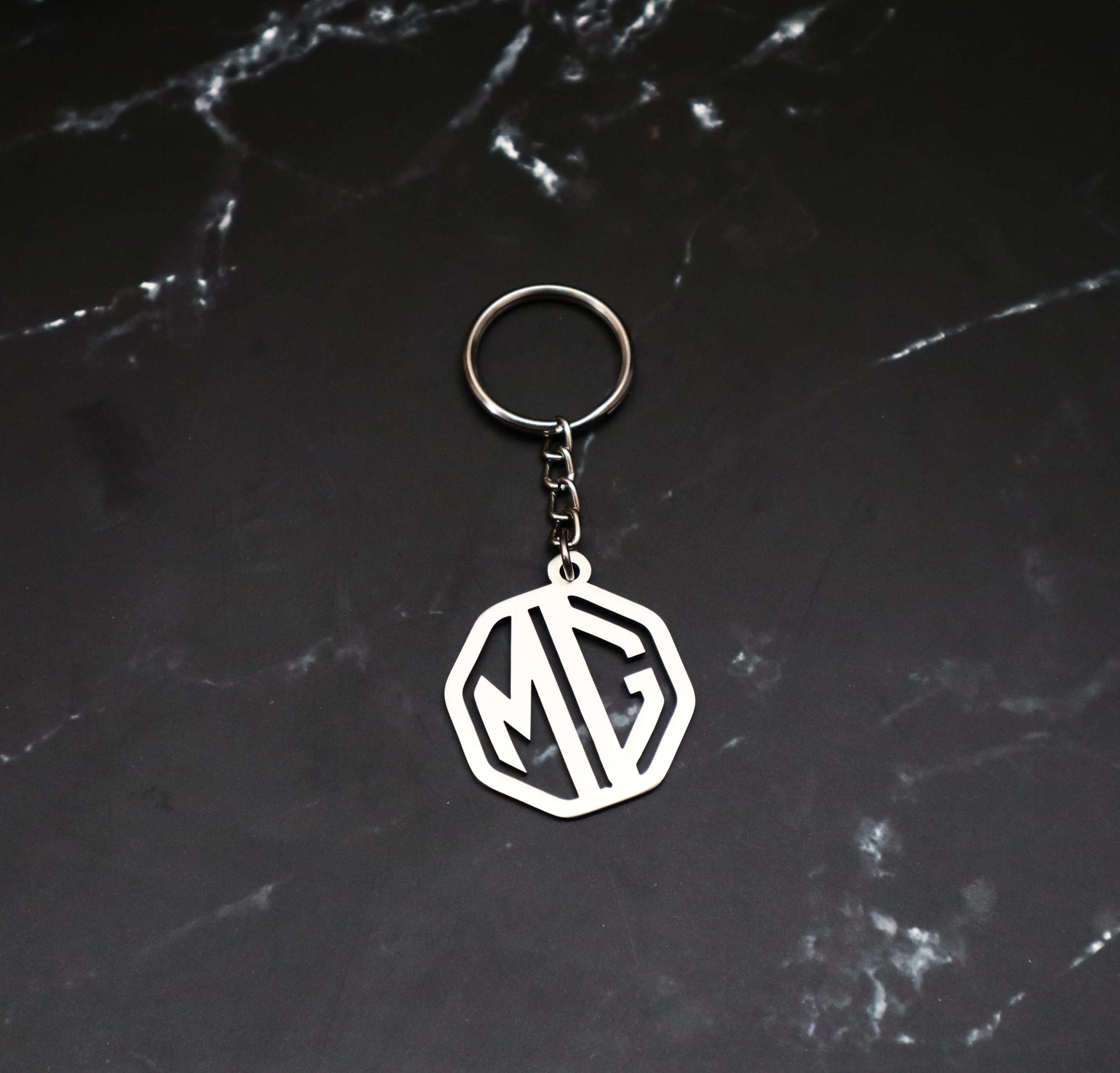 Designer MG Car Logo Metal Keychain For your Car || Metal Stainless Steel-image-25