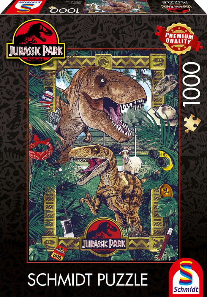Schmidt Games 58579 Jurassic Park The Age of Dinosaurs 1000 Piece