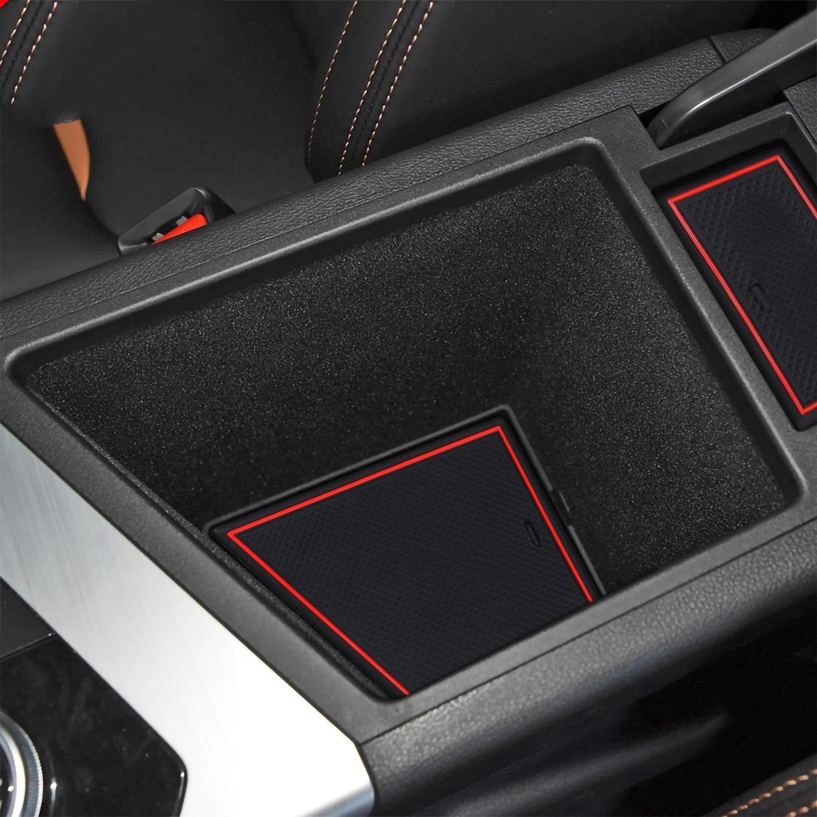 Protezione Alfombrilla Con Ranura Para Puerta Para Geely, Para TUGELLA 2020, 2021, 2022, 2023, Para Xingyue, Para FY11, Almohadilla Con Ranura Para Puerta, Accesorios Interiores(Red)